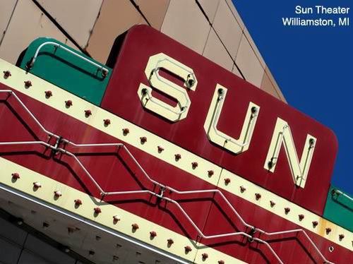 Sun Theatre - Marquee From Gary Lewis
